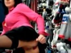 Video porno amateur en un supermercado